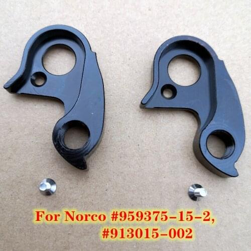 2pc CNC Bicycle rear derailleur hanger For Norco #913015-002 Optic RANGE Norco REVOLVER 7 SIGHT Torrent Alloy sight mech dropout
