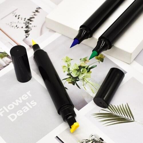 Colorful Seal Eyeliner Stamp Pen Private Label Eye Pencil Long-lasting Waterproof Sweatproof No Blooming Eye Makeup Black Box