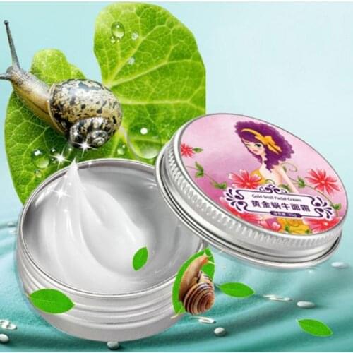 Snail Face Cream Collagen Anti-Wrinkle Anti-Aging Nourishing Moisturizer Tight Hyaluronic Skin Serum Care Day Cream F7J3
