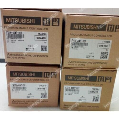 Melsec New FX1N-40MT-001 PLC Module 24IN 16OUT FX1N-40MT001 FX1N Series Controller FX1N40MT001