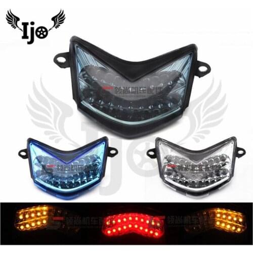 Moto for kawasaki ninja ZX-6R ZX10R 2005-2007year LED motorcycle accessories brake tail License Plate lights taillights headlamp