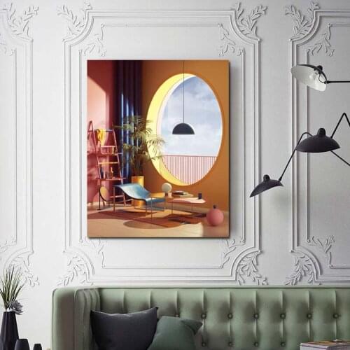 Peter Tarka Cozy Bedroom Artwork Canvas Painting Print Living Room Home Decoration Modern Wall Art Oil Painting Posters Pictures