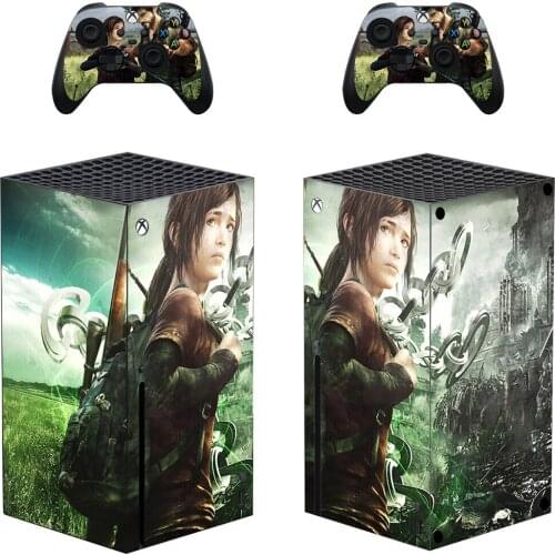 NEW THE LAST OF US Style Xbox Series X Skin Sticker for Console & 2 Controllers Decal Vinyl Protective Skins Style 1