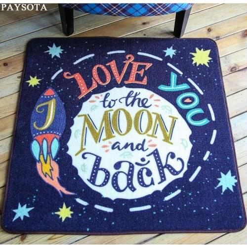 New Play Carpet home children sitting room the bedroom bed blanket carpet tea table mat baby room chair cartoon carpet