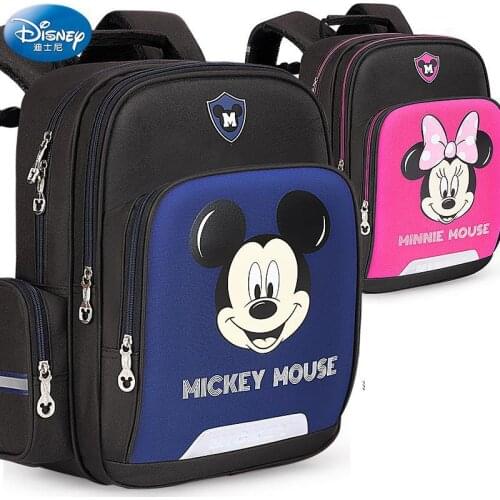 Original Disney Childrens Schoolbag Primary School Boys 1-3-4 Grade 6-12-year-old Girl Backpack