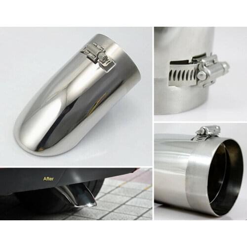 Fit For Nissan Rogue 2012 2018 2019 Silver Exhaust Muffler Tail Pipe Tip Tailpipe 1Pcs