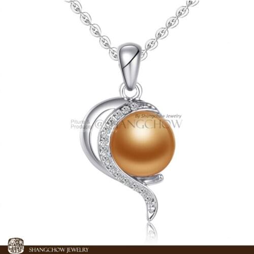 Женские ожерелья из жемчуга SHANGCHOW China At AliExpress