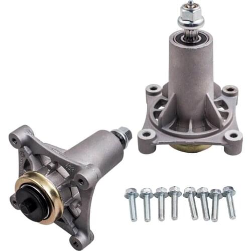 2x Spindle Assembly For Craftsman Husqvarna Poulan Pro Mowers Part No 532187292