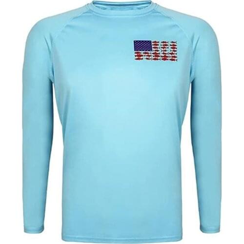 Sports Fishing Shirts Long Sleeve Sea Fishing Shirts 2021 Men Fishing UPF50 Quick Dry Fishing Clothes Solarflex Shirt LS Shirt