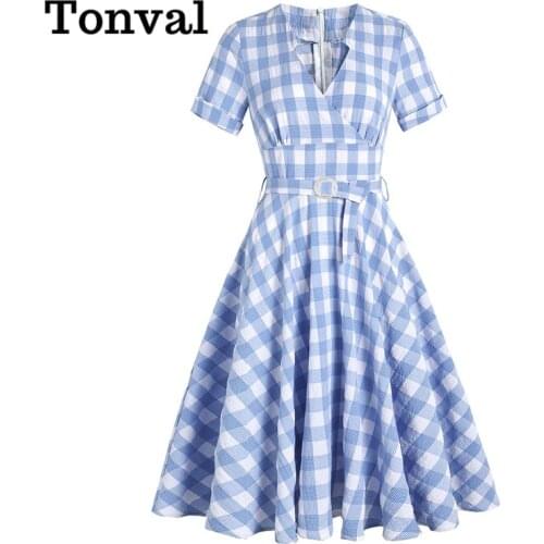 Tonval White Summer Dresses