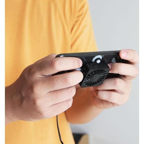 Universal Portable Mobile Phone USB Cooling Fan Suction Cup Cooler Radiator For iPhone iPad Huawei Xiaomi Phone Game Consoles