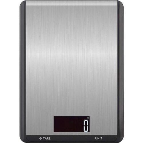 10Pcs/Lot LCD Display 5kg 10kg/1g Multi-function Digital Kitchen Scale Stainless Steel Weighing Food Scale Cooking Tools Balance