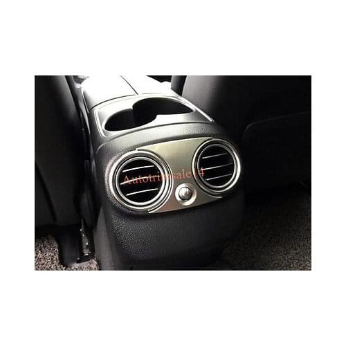 Interior Armrest Rear Air vent Cover Trim For Mercedes Benz E-Class W213 16-17