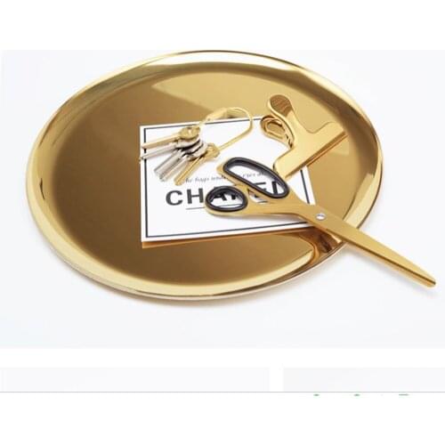 1PC Golden Scissors Household Cutting Tools Office Ribbon-cutting Scissors Asymmetry Fabric Dressmaking Cutter Tailor Shear