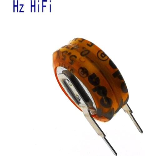 10PCS 5.5V 0.022F 0.047F 0.1F 0.22F 0.33F 0.47F CB series V type CDA farad capacitor