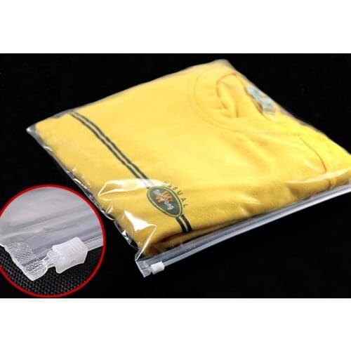 30x40cm Transparent Plastic Storage Bag Self Seal 20pcs Clear Plastic Bags Large Ziplock Plastic Bags Printed For Clothes