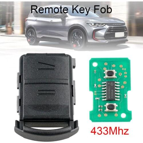 433Mhz 2 Buttons Car Remote Key Fit for Vauxhall / Opel / Corsa / Combo / Meriva