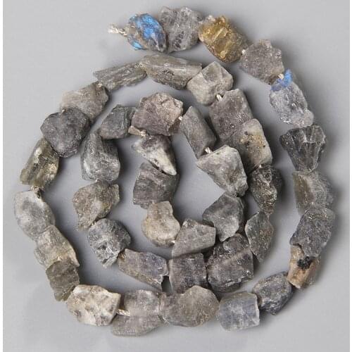 7-11mm Natural Real Labradorite Nugget Beads Rough Raw Gem Minerals Gravel Accessories Bead For Jewelry Making Necklace Bracelet