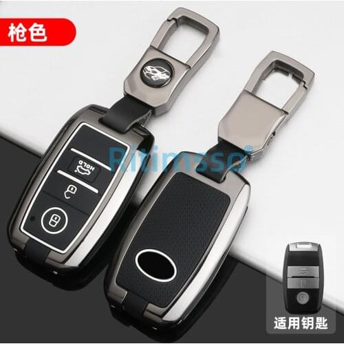 Alloy Car Remote Key Case Cover Shell For KIA Rio Rio5 Sportage Ceed Cerato K3 KX3 K4 K5 Cerato Sorento Optima Cerato Picanto