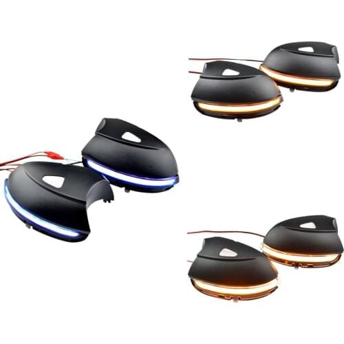 Dynamic Side Mirror Blinker Turn Signal Light Compatible for Scirocco Passat B7 CC A5 Eos Jetta