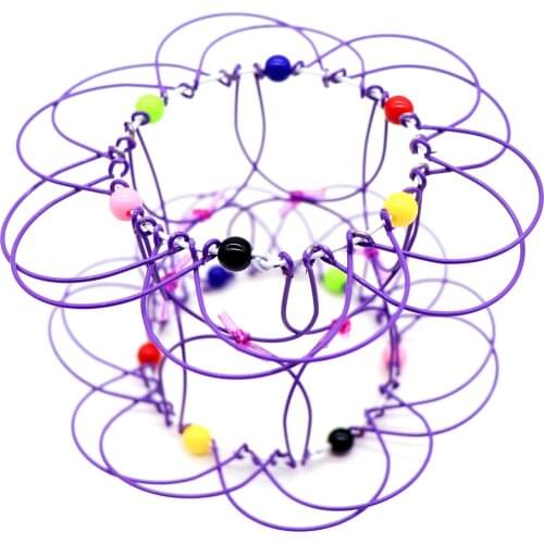 Fidget Toys Make Magic Steel Iron Ring Decompression Flexible Basket Soft Magical Toys Stress Relieve Kids Gifts