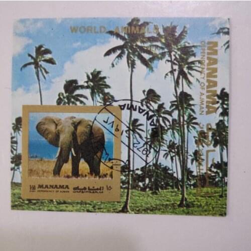 Manamai animal mini sheet Miniature Sheet Post Stamps Postage Collection
