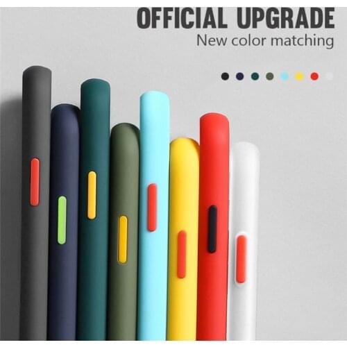 Matte Translucent Bumper For Samsung Galaxy S21 Ultra Case For Galaxy S21 Ultra Plus Shockproof Hard Phone Case For Galaxy S21