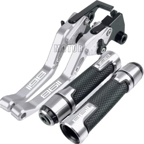Motorcycle Accessories For DUCADI 1198 S R 2009 2010 2011 Adjustable CNC aluminum Short Brake Clutch Levers handlebar handle bar