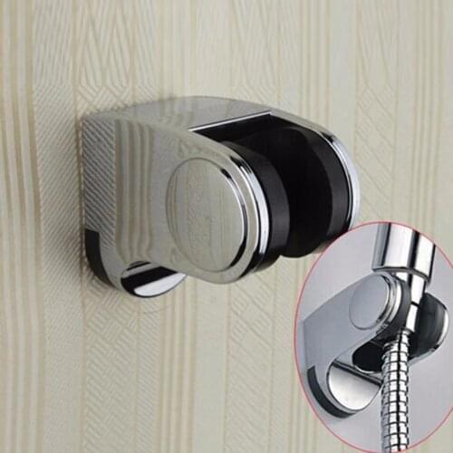 BAKALA Newly Modern Style Chrome Finished Bathroom Hand Shower Holder A Grade ABS Handheld Shower Base Wall Mounted