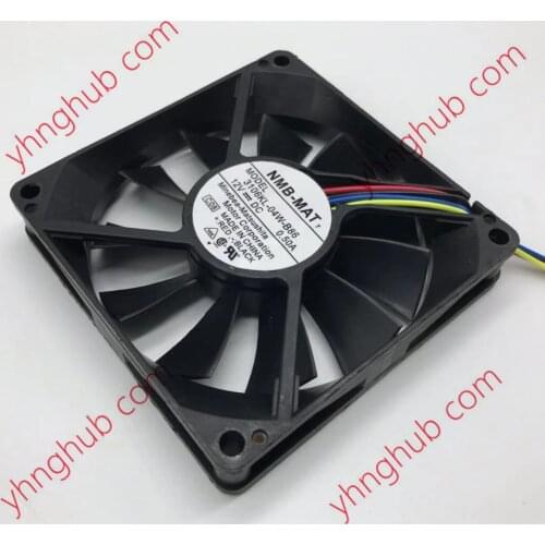 NMB-MAT 3106KL-04W-B86 C08 DC 12V 0.5A 80x80x15mm 4-Wire Server Cooling Fan