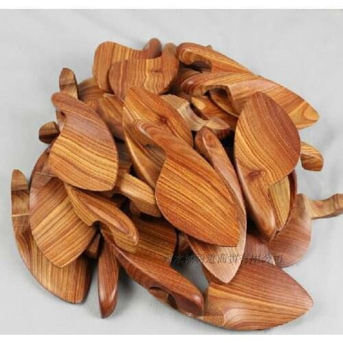 Wholesale 5 top grade pieces 4/4 violin rosewood chinrest violin fittings parts accesorries