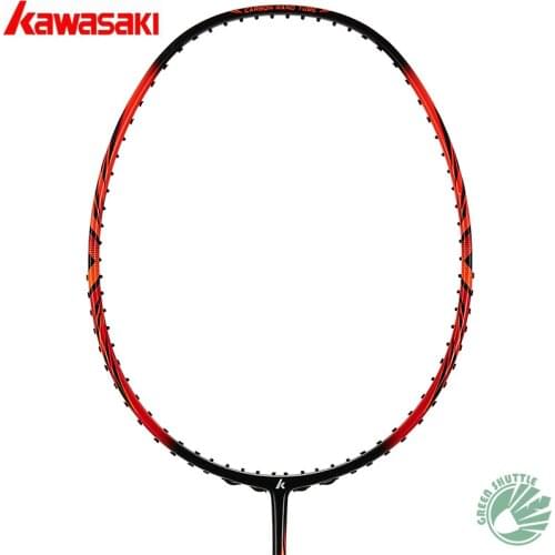 2020 Genuine Kawasaki 30T High Rigidity Carbon Fiberr Tension 666 Ad Badminton Racket High Tension G5 Racquets With Gift