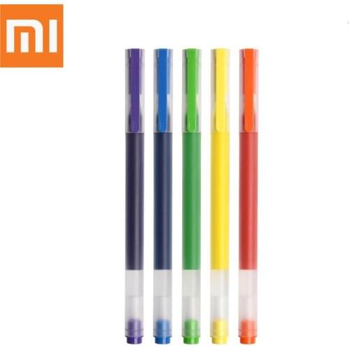Original Xiaomi Mijia Super Durable Colorful Writing Sign Pen Mi Pen 0.5mm Gel pen Signing Pens For School Office Drawing