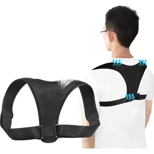 Brace Support Belt Adjustable Back Posture Corrector Clavicle Spine Back Shoulder Lumbar Posture Correction for Adult Children