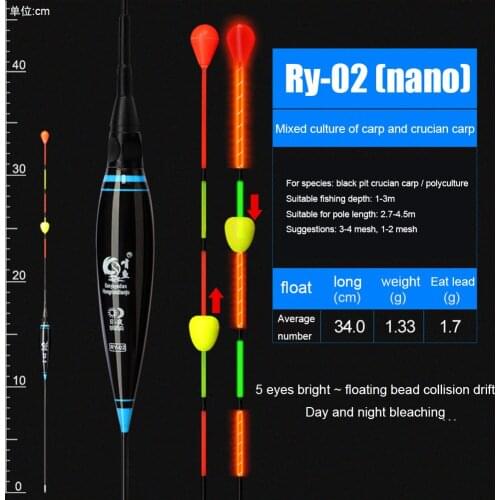 Fishing Floats Floating Ball Slidding Floater Composite Nano Bobber Special For Nearsighted Fishing Lovers Tackle