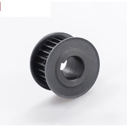 Synchronous Pulley HTD5M 20 Teeth, 45 Steel Slot, Width 16/21mm, Industrial Transmission Pulley AF / BF, 20T Timing Belt Pulley