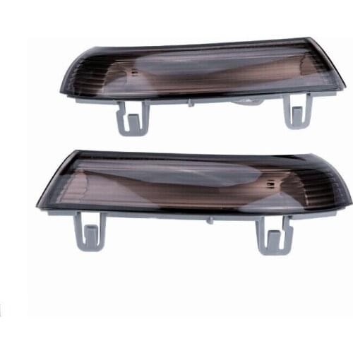 SKTOO 2pcs LH / RH For VW Passat B5 B6 for golf 5 For Lavida Car Light Smoke Side Wing Review Mirror Turn Signals Lights Lamp