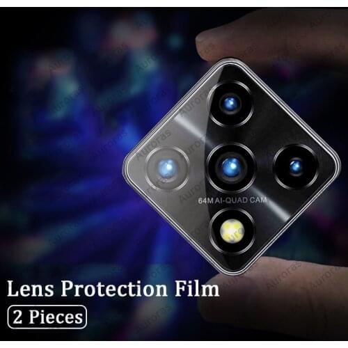 2 Pieces Lens Protection Film for Infinix Zero 8 Tempered Glass Camera Protector Cover for Infinix Zero 8 Film