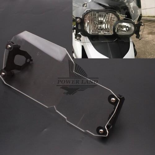 1set Motorcycle Headlight Cover Headlight Guard Protector Clear Lens for BMW F800GS Adventure ADV F700GS F650GS Twin 2008-on