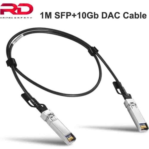 1M SFP 10Gb DAC Cable Copper Twinax Passive SFP Direct Passive 10G SFP Module Cable 10G Passive Direct Attach Cable SFP Copper