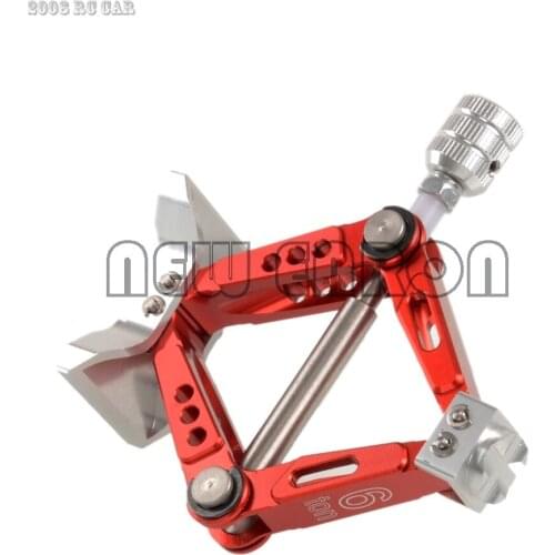 6Ton Aluminum Alloy Adjustable Jack Stand Repair Rack Simulation For RC Car Crawler Axial SCX10 D90 NEW ENRON1/10