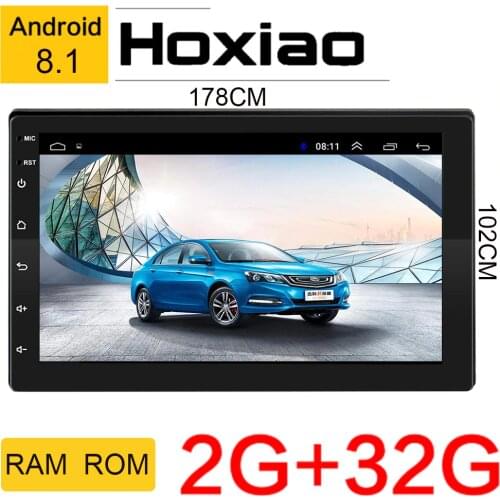 2 Din Android 8.1 Car Radio multimedia Player Universal GPS Navigation Bluetooth WiFi 2din Autoradio Stereo Audio Camera Dvr Map
