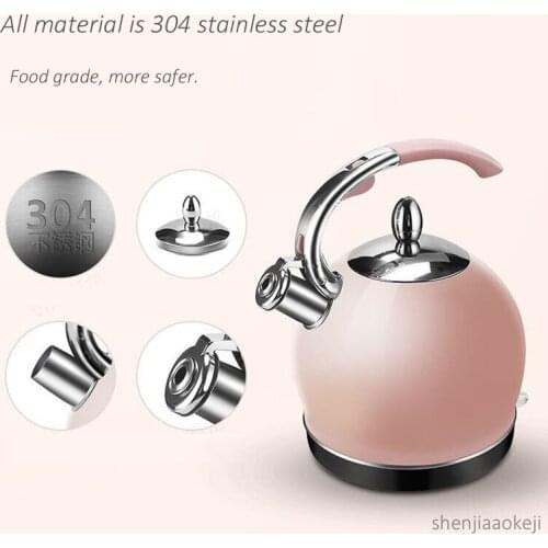 304 Stainless Steel 2L Kettle Automatic power-off Electric Kettle tea Colorful Home Use water container Tea service Pot
