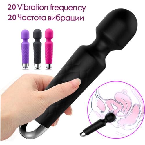 CPWD Big Powerful Vibrator Sex Toys for Woman AV G Spot Magic Wand Vibrators Massager for Clitoris Dildo Erotic Toys for Adult