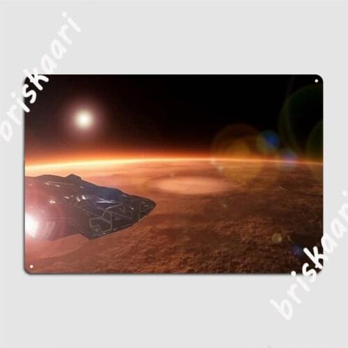 Elite Dangerous Mars. Metal Signs Wall Cave Club Bar Classic Plaques Tin sign Posters