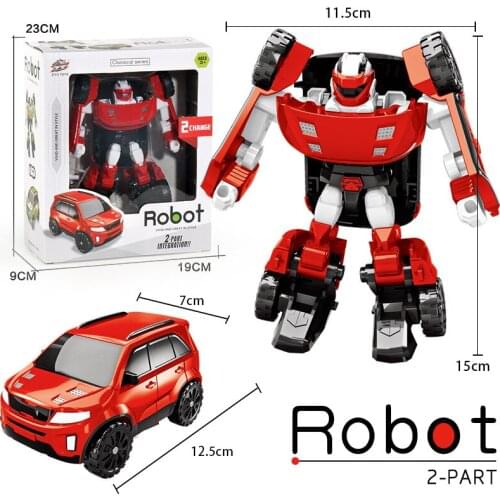 Action Figure Newest Deformation Transformation King Kong Autobot Toy Alloy Deformation Fit Brother Robot Car Model Gift