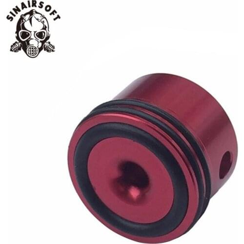 SINAIRSOFT Cylinder Head With Double O Ring On The Button Short For Ver.2 M4 M16 AEG Gearbox Hunting Accessories