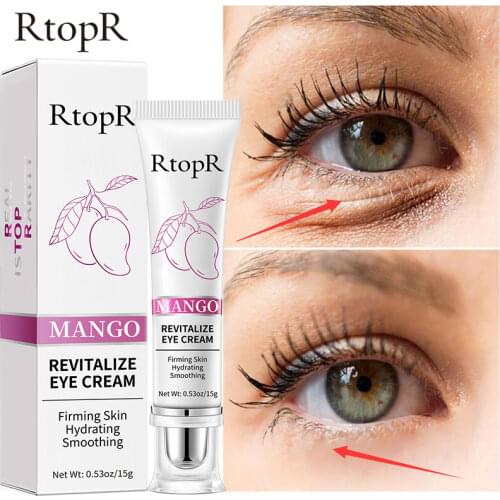 RtopR Mango Eye Cream Anti-Wrinkle Moisturizing Anti-Age Remove Dark Circles Eye Care Against Puffiness And Bags Hydrate Cream