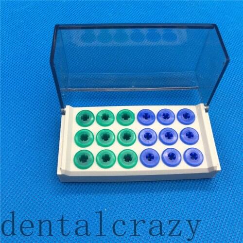 Hot Sale Dental Plastic holder case block for High speed burs for implant drill autoclave