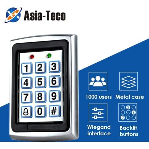 1000 users RFID Password Access Control suit is applicable to most door 125kHz Card Reader Keyboard Access Control system